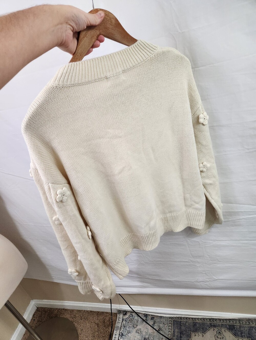Lovelo 3D Floral Sweater - Picture 4 of 6